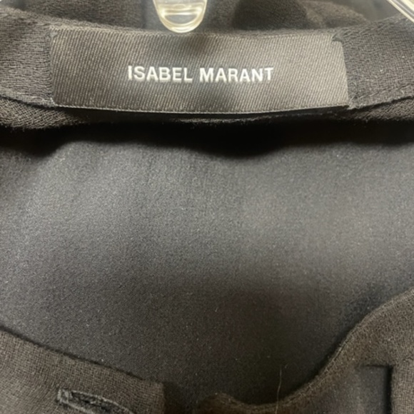 ISABEL MARANT Black Keyhole Mini Dress - Picture 6 of 11